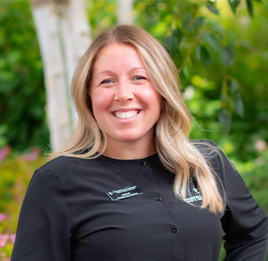 Dental hygienist Ashley