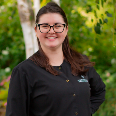 Dental hygienist Andrea