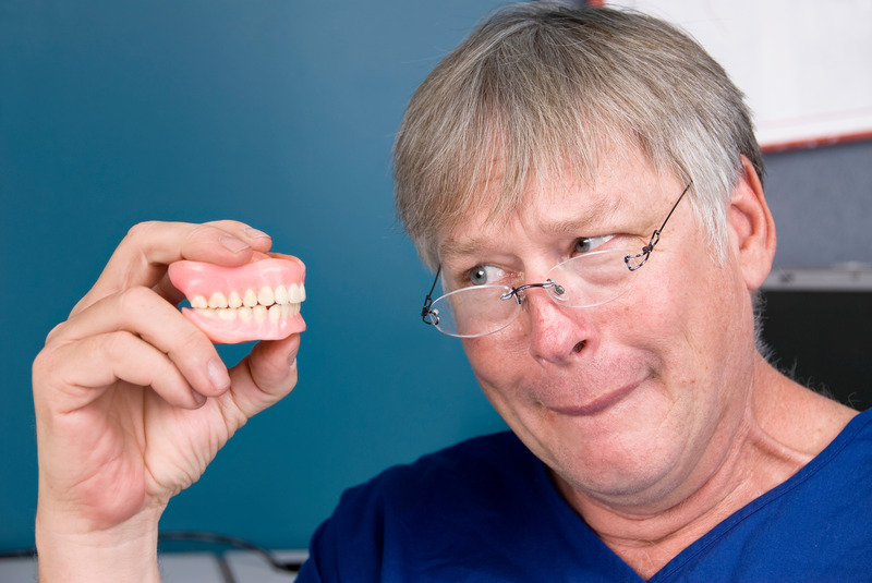 Patient skeptical about their dentures